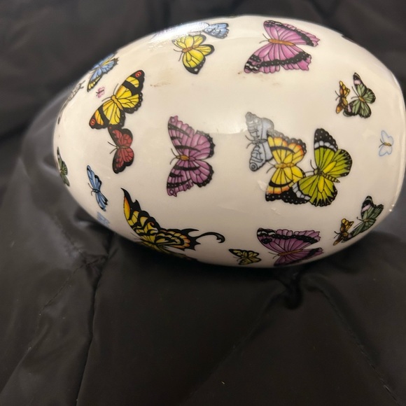 Faberge look porcelain egg - Picture 7 of 7